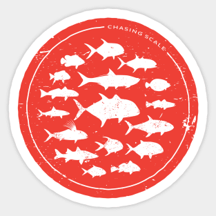 Salt Water Fish Species Bucket List Sticker